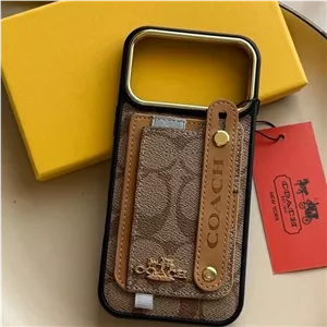 قاب جاکارتی دار کوچ Coach LuxePocket مناسب آیفون 16پرومکس