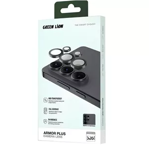 محافظ لنز دوربین سامسونگ گلکسی S24 Ultra گرین لاین مدل ARMOR PLUS