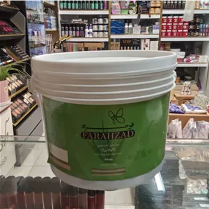 موم اپیلاسیون دائم گیاهی سطلی 2.5 کیلو فرحزاد آلوئه ورا 