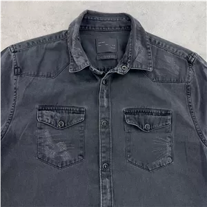 پیراهن مردانه جین اورجینال ZARA سایز M