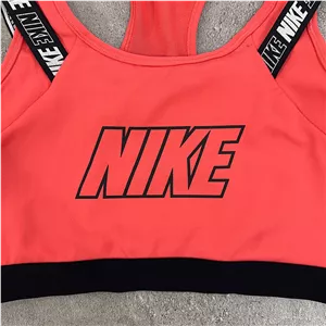 نیم تنه ورزشی استوک NIKE صورتی سایز L
