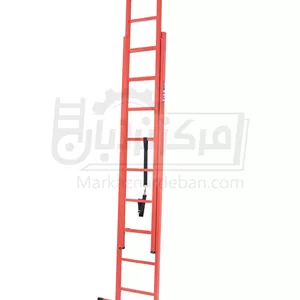 نردبان مخابراتی آهنی 5 متری 19 پله 2 تکه مدل کیان برند فرازپله
