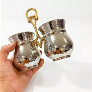 جا قاشقی مسی روکش کروم نانو ارسال رایگان