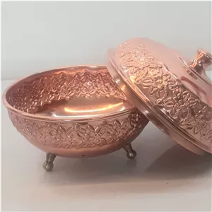 قندان مسی زنجان گلبرگ نانو ارسال رایگان
