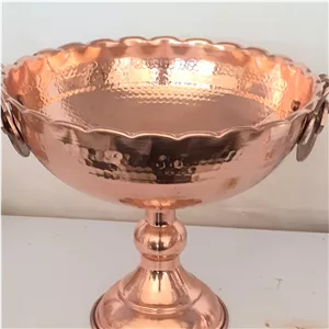 جام شکلات خوری مسی زنجان،قطر 16 نانو ارسال رایگان