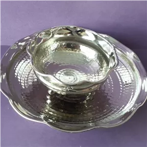 پیش دستی مسی 6 تا باهم کروم نانو ارسال رایگان