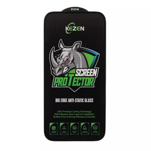 گلس گوشی سامسونگ شیشه ای Kezen مدل Big Edge Anti-Static برای Redmi 15