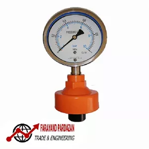 مانو متر 10 سانتی (10~0) با دیافراگم سیل
