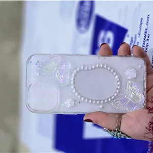 قاب ماربل شفاف آینه دار Apple iPhone 15