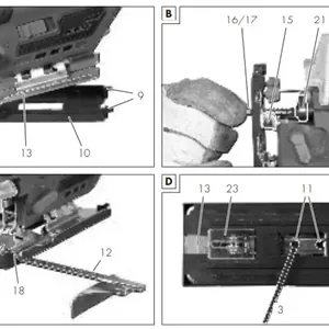 اره عمود بر ۱۲ ولت پارکساید شارژی