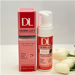 فوم شستشوی صورت درمالیفت مناسب پوست های حساس 150میل