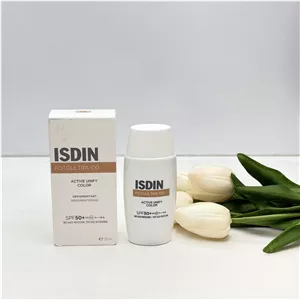 فلوئید ضد آفتاب رنگی کیفیت اصلی SPF50 مدل ACTIVE UNIFY محافظ UVA ،UVB، ضد آب، مناسب انواع پوست حجم 50 میل