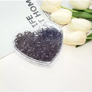 چهل‌گیس قلبی سایز بزرگ مشکی