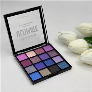 پلت سایه تناژ رنگ بنفش نیلی 16 عددی پیگمنت با کیفیت