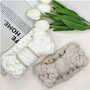 هدبند حوله ای کشی نانو طرح گره