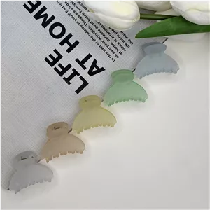 کلیپس نیم دایره سایز کوچک رنگ پاستلی یخی 3cm