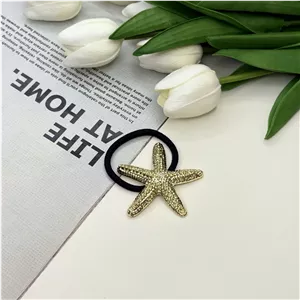 کش مو پیکسل فلزی طرح ستاره دریایی قابلیت تعویض کش مو6cm