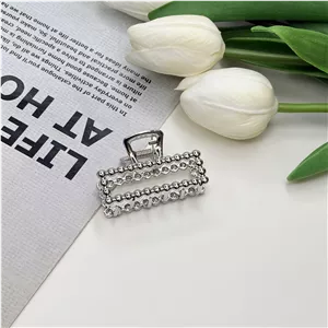 کلیپس فلزی طرح مستطیل گوی پیوسته4cm