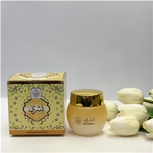 مخمریه جامد عطر کرمی رایحه بشری ۲۵میل عطر روغنی ماندگاری بالا استفاده مو و بدن حتی نقاط حساس