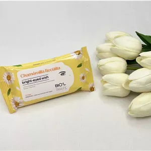 دستمال مرطوب پاک کننده آرایش دورچشم بیول