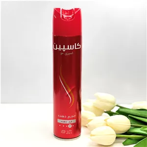 اسپری حالت دهنده مو کاسپین مدل volume حجم 250 میلی‌لیتر، فرم‌دهنده، تثبیت‌کننده حالت مو، حجم‌دهنده، مناسب برای شینیون، دارای رایحه خوش