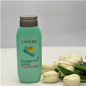 شامپو ضد شوره و ضدخارش موی چرب و معمولی لپیور مدل  anti dandruff  تنظیم کننده چربی، ضد خارش، لایه‌بردار، حاوی عصاره نمک دریایی، خاک رس سیاه، زینک و منتول325 میل