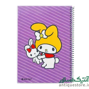 دفتر نقاشی 50 برگ سیمی طلقی میکرو ( طرح کرومی و لبوبو )