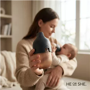 شیشه شیر سیلیکونی اصل HE OR SHE