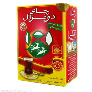 چای دو غزال قرمز اکبر شکسته