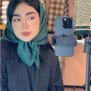 روسری زنانه مینی اسکارف ساتن قواره 70 سانتیمتر
