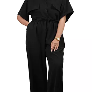 ست شومیز و شلوار زنانه جیب بیسیک کد 1164