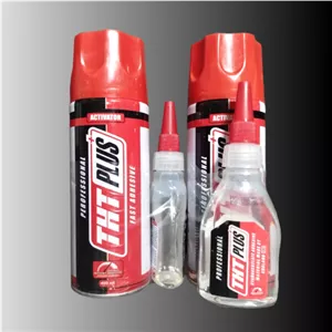 چسب 123 تی اچ تی پلاس حجم 400 میلی لیتر