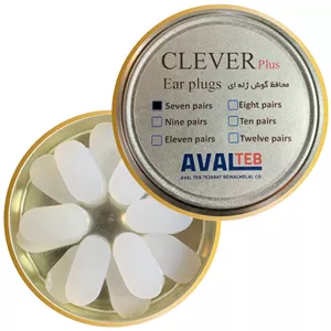گوش گیر ژله ای (گوشگیر ژله ای) 7 جفت CLEVER plus