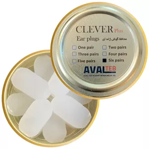 گوش گیر ژله ای (گوشگیر ژله ای) 6 جفت CLEVER plus