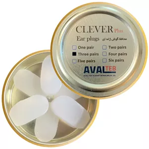 گوش گیر ژله ای (گوشگیر ژله ای) 3 جفت CLEVER plus
