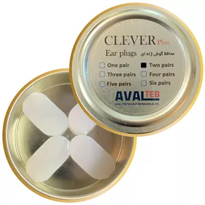 گوش گیر ژله ای (گوشگیر ژله ای) 2 جفت CLEVER plus