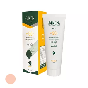 کرم ضدآفتاب رنگی SPF50 پوست خشک بیکن