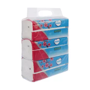 دستمال کاغذی 250 برگ دو لایه بسته 3 عددی مفید