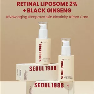 سرم رتینال ۲٪ لیپوزومیجینسنگ سیاه کی‌سکرت | K-Secret Seoul1988 Seaum Retinal Liposome 2%Black Ginseng
