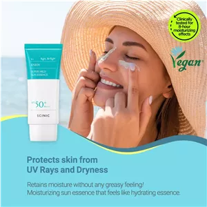 ضدآفتاب ساینیک Scenic | مناسب پوست حساس | Enjoy Super Mild Sun Essence