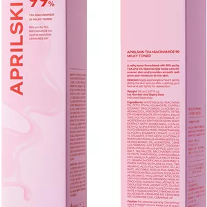تونر شیری TXA و نیاسینامید آپریل اسکین | APRILSKIN TXA Niacinamide 99 Milky Toner
