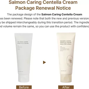 کرم مرطوب کننده سالمون هوبلو HEVEBLUE Salmon Caring Centella Cream 100ml | آبرسان و تسکین دهنده پوست