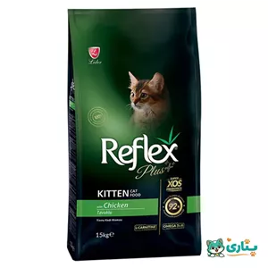 غذای خشک گربه رفلکس پلاس کیتن ۱۵ کیلویی