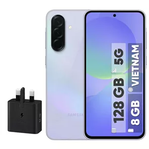 گوشی موبایل سامسونگ مدل Galaxy A36 دو سیم کارت ظرفیت 128 گیگابایت و رم 8 گیگابایت - ویتنام - به همراه شارژر 25 وات سامسونگ