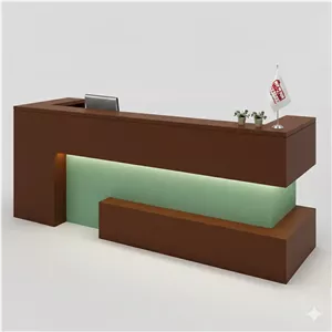 میز کانتر پذیرش مدل لئوکس k-01