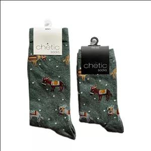 جوراب ست زن و مرد چتیک طرح خر