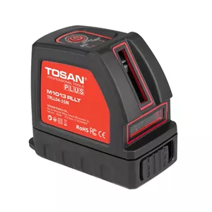 تراز لیزری دو خط قرمز به همراه سه پایه و کیف برزنتی توسن مدل M1013 RLLT