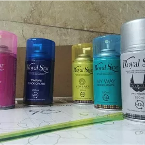 خوشبو کننده هوا 250 میل رویال استار با رایحه‌ متنوع