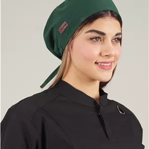 کلاه جراحی سبز یشمی مدل ساده