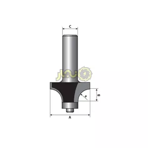 تیغ بانکی بلبرینگی قطر22/2 تورنادو T062209-602